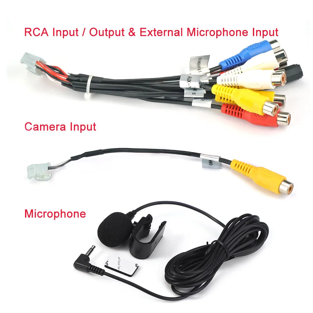 20 контактный разъем RCA выходной провод Aux in Адаптер Стандартный микрофон вход с