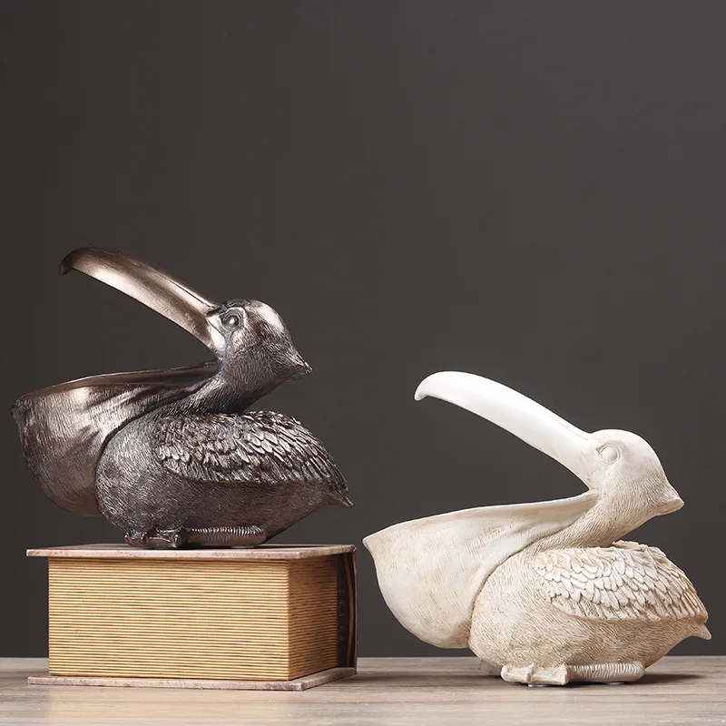 Украшение в виде птицы из Европейской смолы аксессуары для украшения домашнего