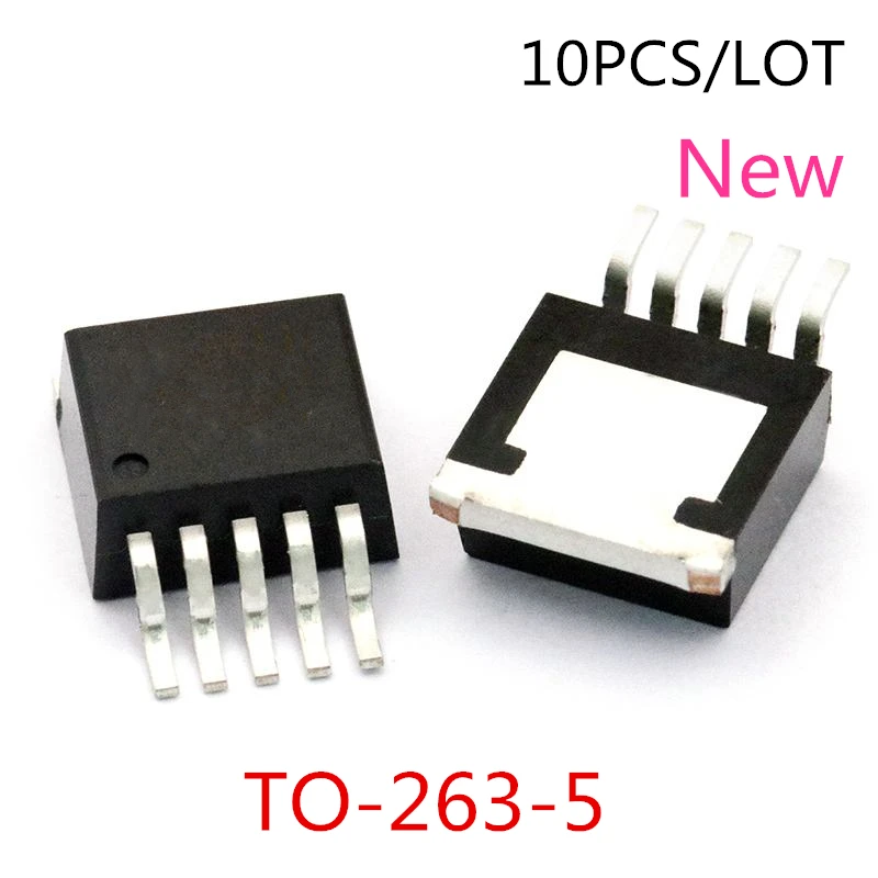 Новый LM2575S 5.0 TO263 5 1A 5V LM2575 10 шт./лот|Индукторы| |