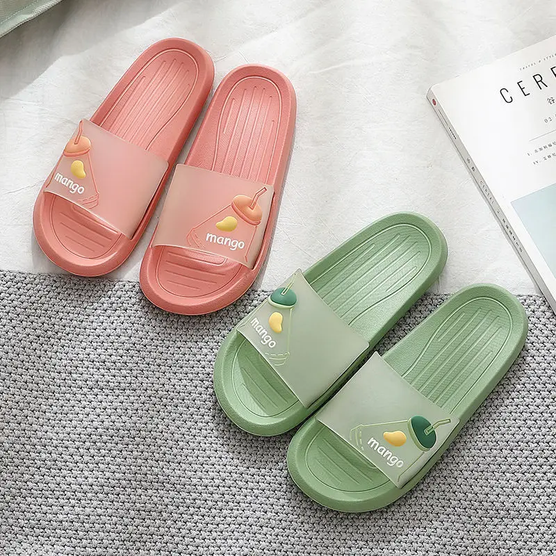 Slipper Men's Indoor Couple Bathroom Bath EVA Odor-proof Non-slip Slippers Girl  Fashion Shoes  Slipper Women  Shoe Woman