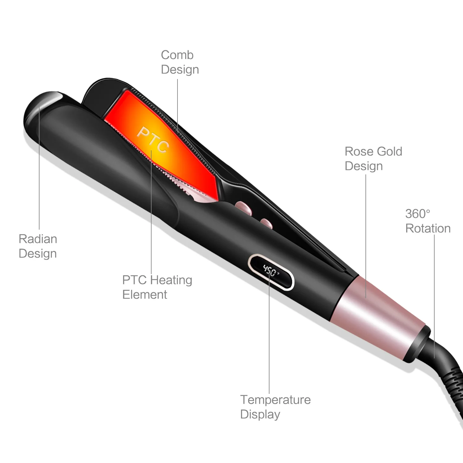 

Beach Wave Hair Waver Hair Curler Twist Curling Iron Tongs Professinal Flat Iron Hair Straightener Ceramic Hair Straight Styler