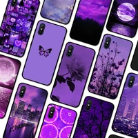 Purple aesthetic Phone Case For Redmi Plus K20 K30 Note Pro Cover