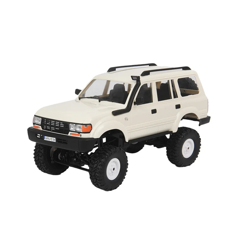 

WPL C54 4WD 2.4G KIT Unassembled 1/16 Off-road High-speed Climbing RC Car LC80 Cars Shell CB05S Without Electric Parts