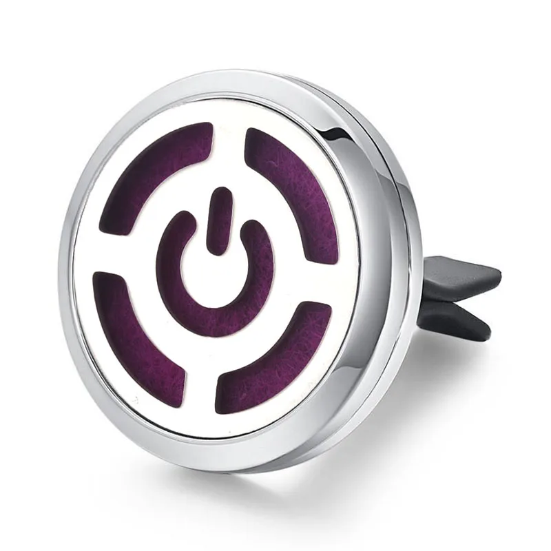 

Ароматерапевтический автомобильный диффузор Elephant Horse, автомобильный освежитель воздуха из нержавеющей стали, духи, диффузор эфирного масла с 1 шт. подушечек