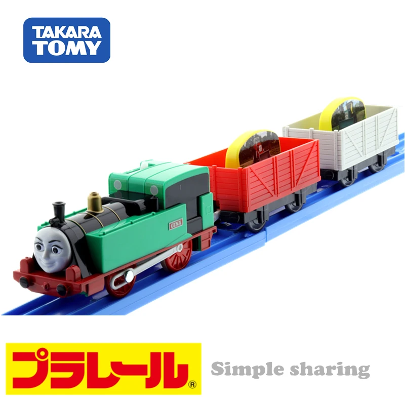 TAKARA TOMY Plarail THOMAS &amp FRIENDS GINA железнодорожный поезд моторизованный локомотив модель