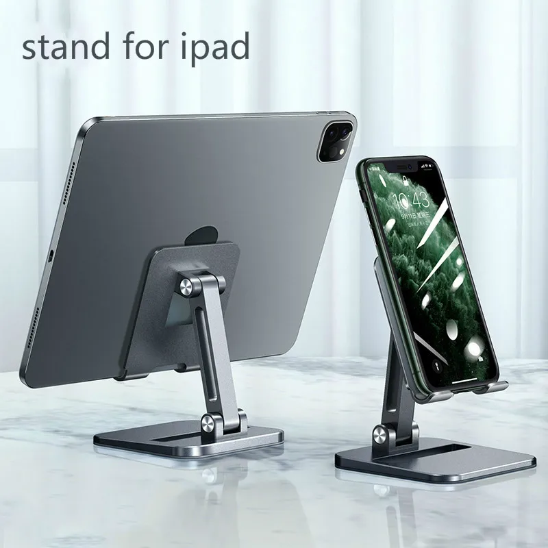 

Tablet Stands For iPad Pro Case Adjustable Foldable Height Angle Phone Holder For Xiaomi iPhone Huawei Samsung Honor Case