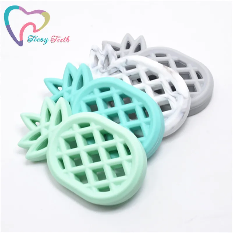 20 шт. Силиконовые Прорезыватели для зубов в виде ананаса | Украшения и аксессуары