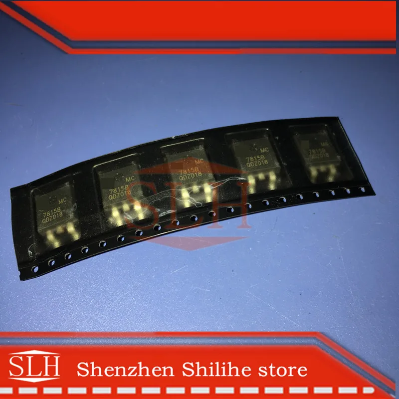 

20pcs/lot MC7815BD2TR4G marking 7815B MC7815BD2TR TO-263 New original stock