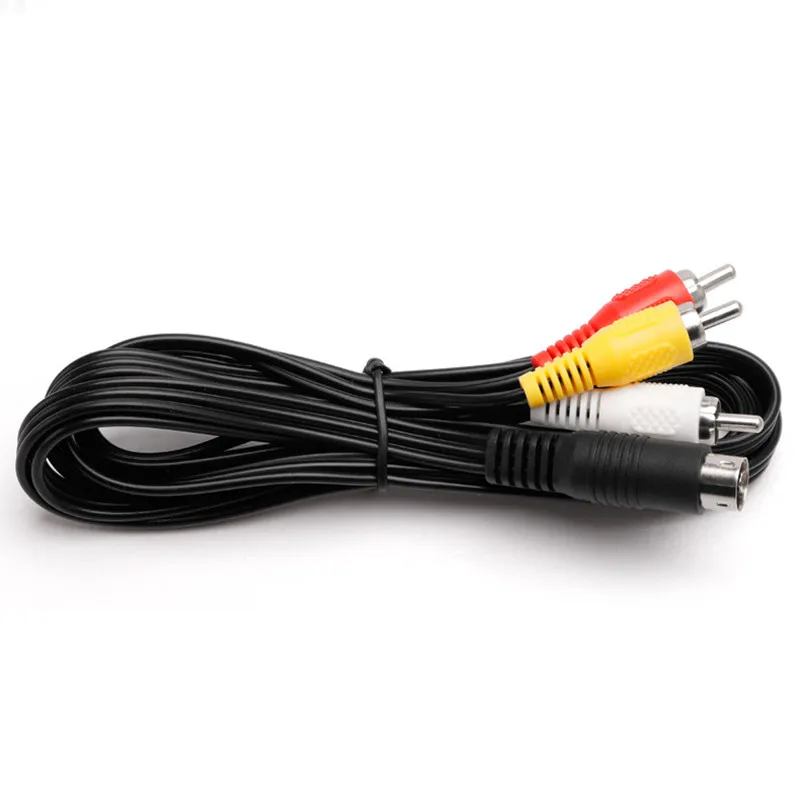 10 шт. 1 8 м 6 футов RCA композитный AV-кабель для SEGA Genesis 2 &amp 3 | Электроника