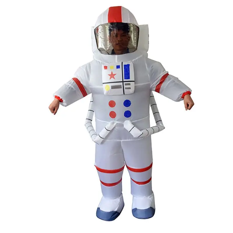 

2021 New Unisex Adult Astronaut Spaceman Inflatable Chub-suit Costume Jumpsuit Cosplay