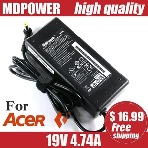 For ACER ES1-711 F5-571 ID49C M5-581G MS2309 MS2346 MS2360 MS2361 V3-551G V7-482P laptop power AC adapter charger 19V 4.74A