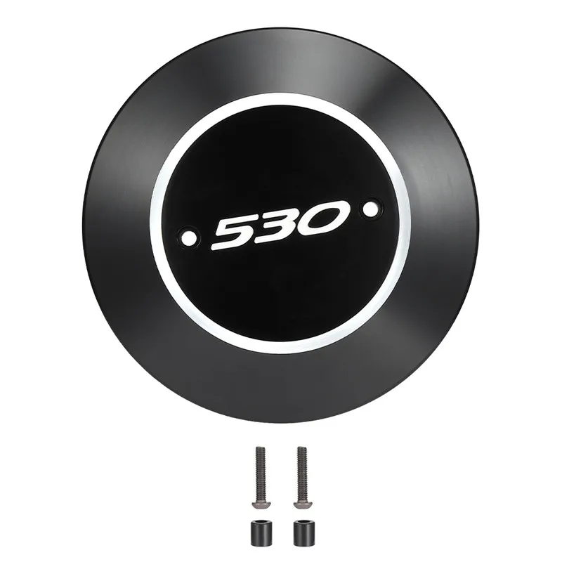1pc Black Для TMAX530 TMAX 530- 2 шт мотоцикла с ЧПУ крышка статора двигателя защита двигателя протектор для YAMAHA TMAX 530 T MAX 530 - Цвет: 1pc Black