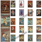 Mike86 тату-гараж парикмахерский Сейлор жестяной знак антикварные настенные плакаты железная живопись подарок Искусство Декор для паба LTA-1758 20*30 см