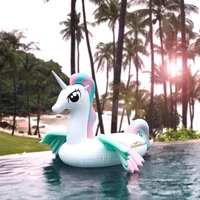 pony shaped inflatable water hammock pool air mattress recliner floating lounge chair kids summer swimming pool summer kid toys