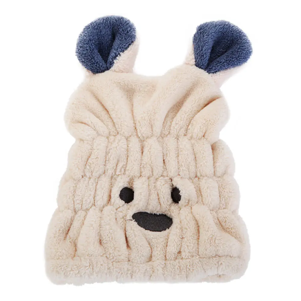 Заячья ушная шапка для волос для женщин и девочек в душе - быстро, в капсулах, на ночь, естественные курчавые волосы.