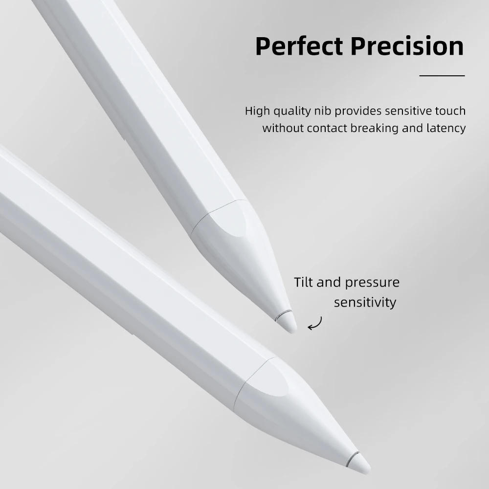 ROCK Active Magnetic Capacitive Pencil for iPad Pro 11 12.9 Replaceable Refill Stylus Touch Pen Apple Air IOS | Компьютеры и офис