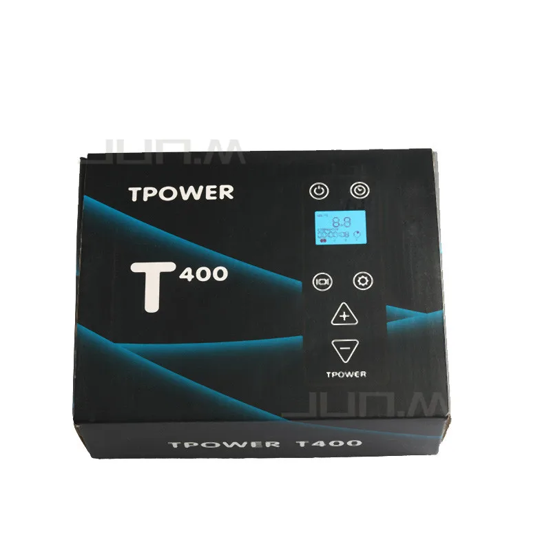 Новый дизайн T 400 блок питания для татуировок с предустановленным напряжением