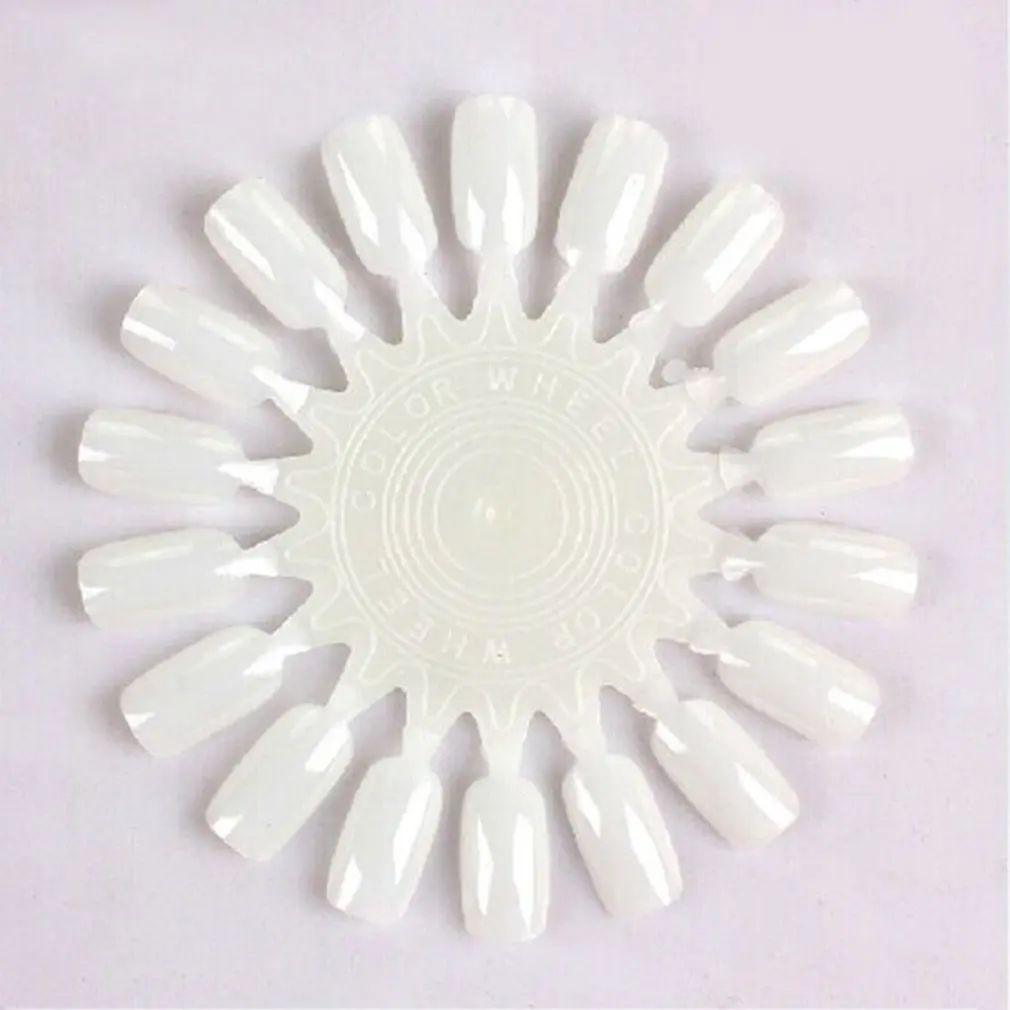 Овальные накладные ногти на колесиках для практики инструмент полировки цветные