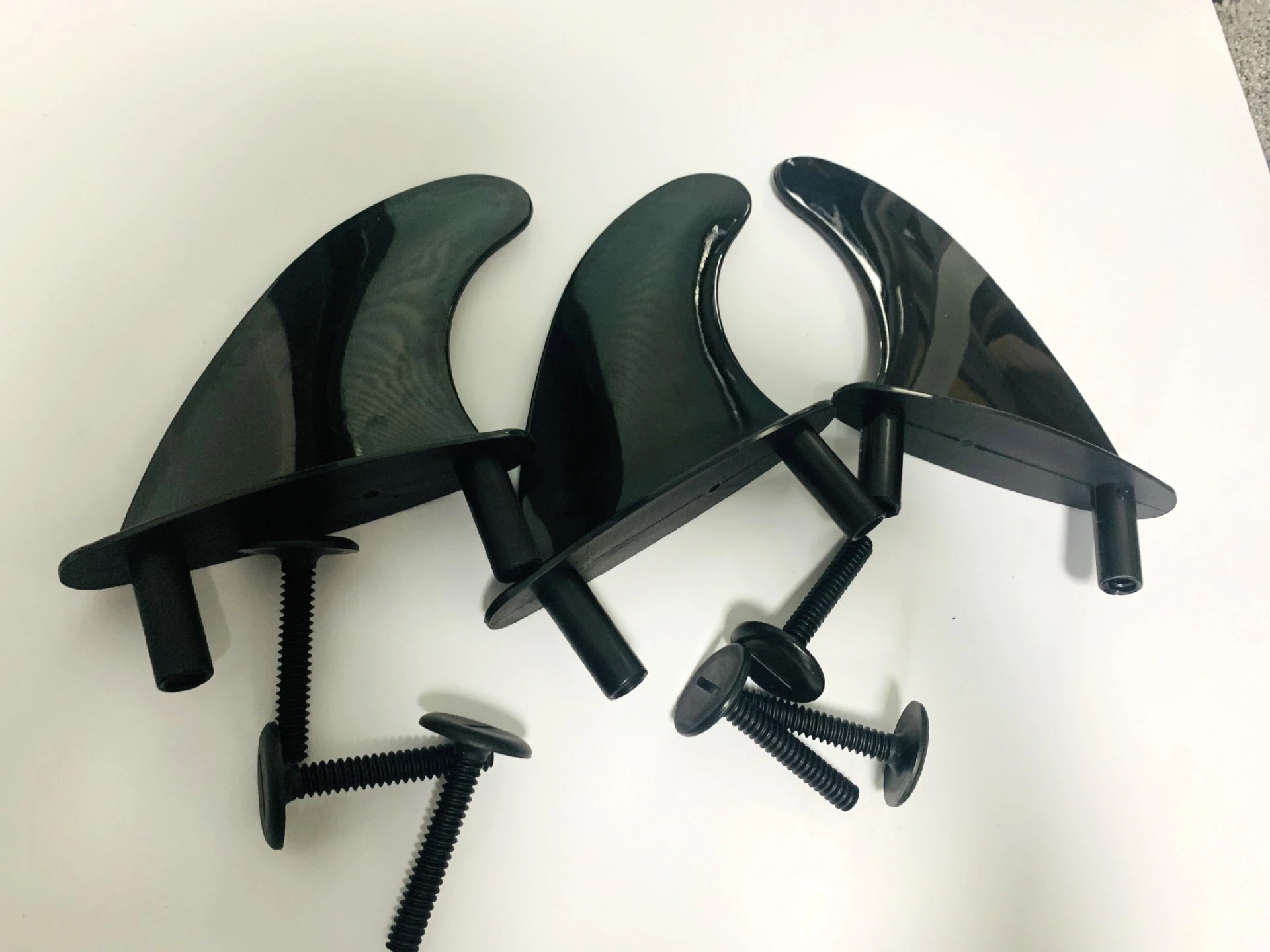 3 шт./компл. Пластик с мягким верхом Плавник для серфинга производительность Фин