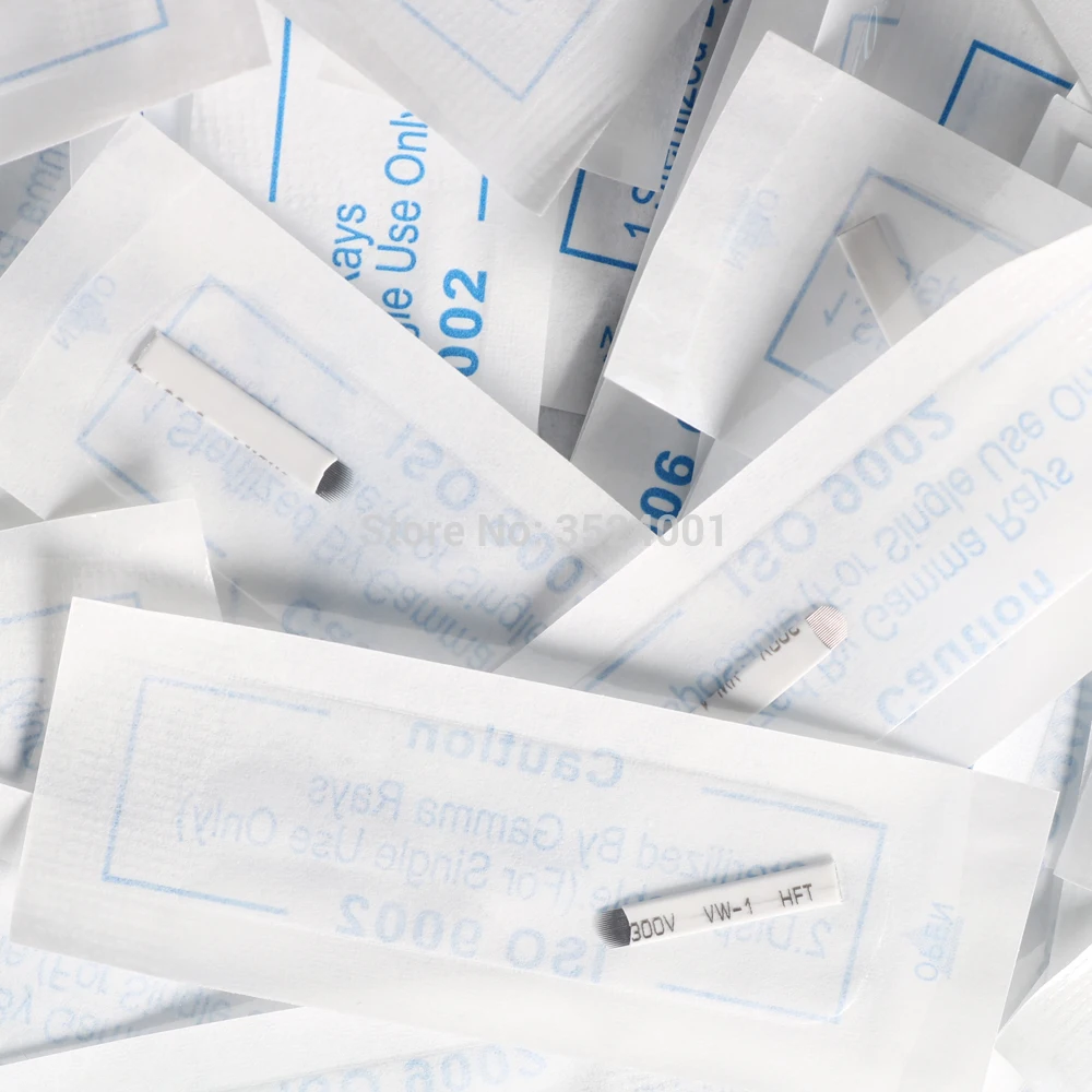 U образная игла для перманентного макияжа бровей 10 шт./компл. микроблейдинга 0 2/0 25