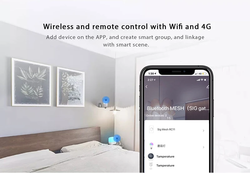 Умный дом Tuya Zigbee Bridge хаб с дистанционным управлением через приложение для умного