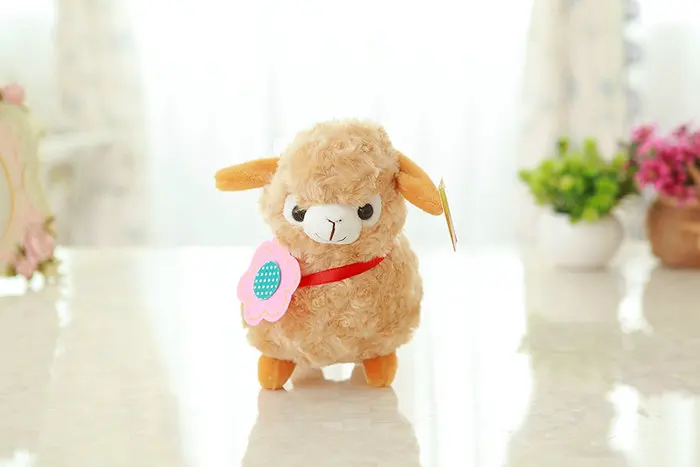 Cute Alpaca Plush Dolls Little Sheep Stuffed Toys Ragdoll Children Kids Birthday Gift 20cm | Игрушки и хобби