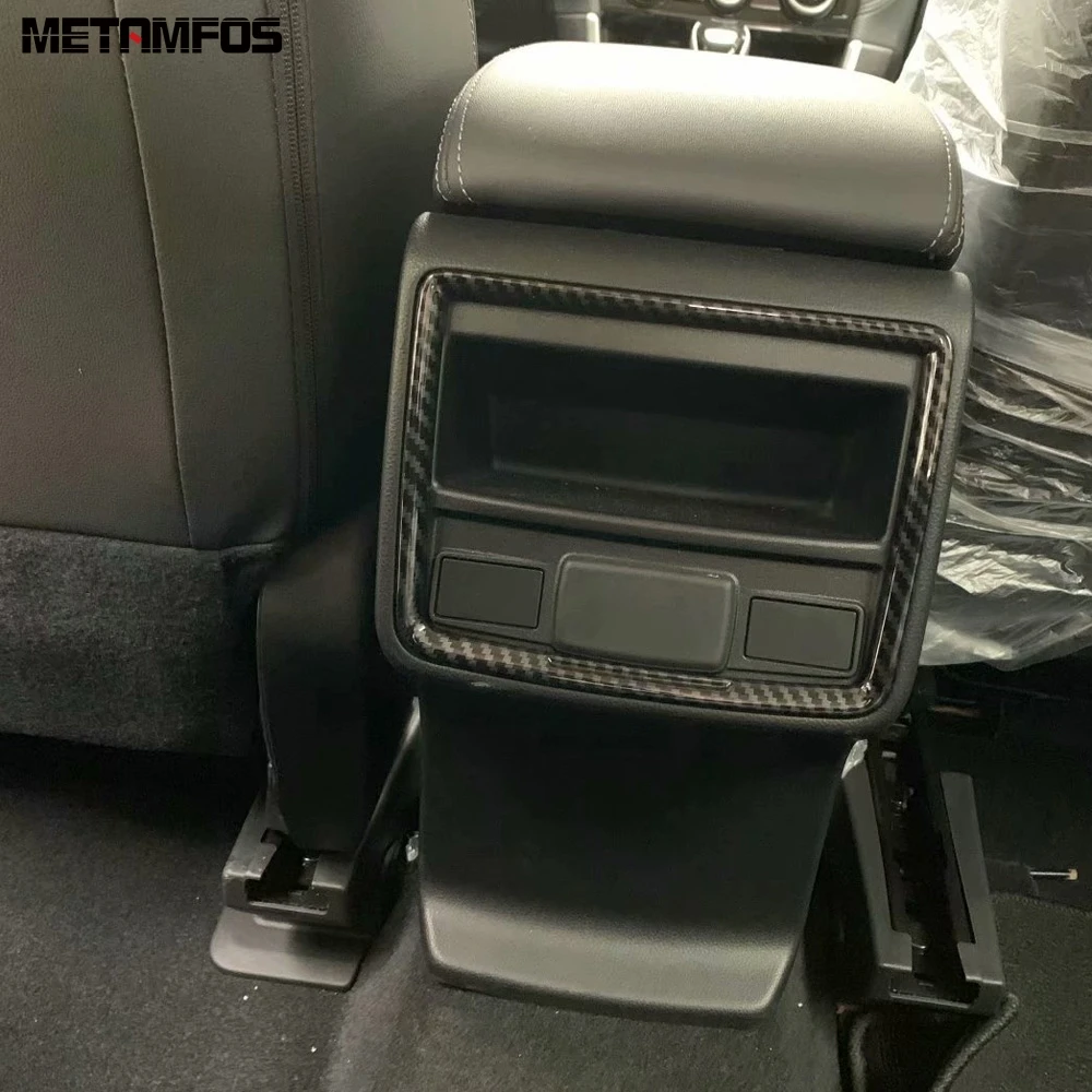 Подлокотник из углеродного волокна для Subaru Forester SK 2019 2020 коробка хранения задняя