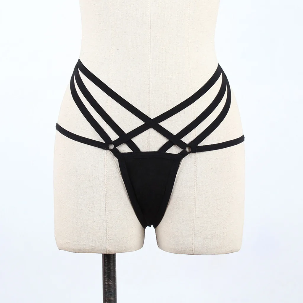 Женское сексуальное нижнее белье стринги сетчатые трусы трусики с намоткой