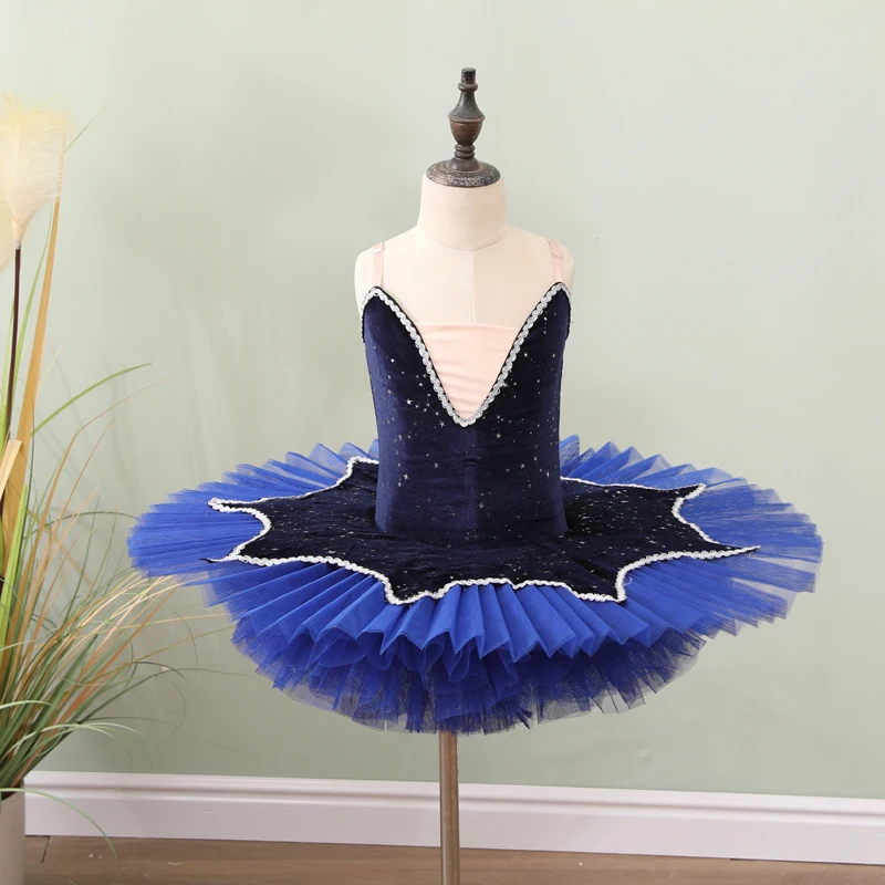 

Robe tutu de ballet professionnelle pour filles, rouge, tenue de danse, costume de Performance, pour enfants, tenue de carnaval