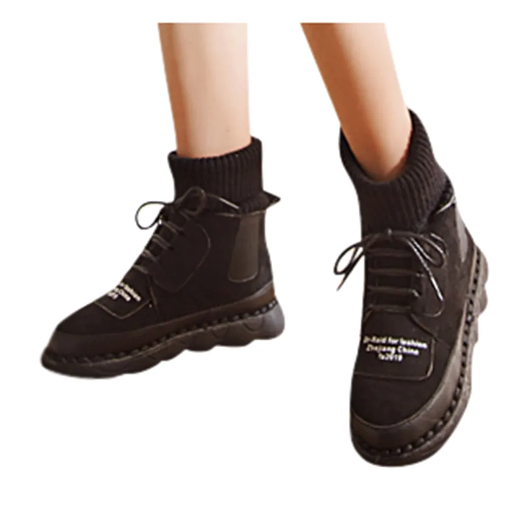 Женские сапоги зимние до колена с ремешком теплые Нескользящие женские на