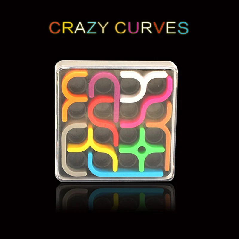 Детский пазл-Игрушка 3D сумасшедшие кривые Пазлы игры игрушки креативные