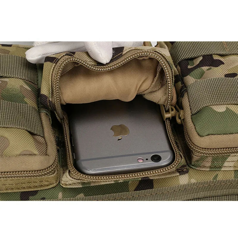 Men Military Sport Tactical Pockets Hunting Trekking Small Outdoor Bag Army  Mountaineering Camping Carrying Camouflage Bag Hot