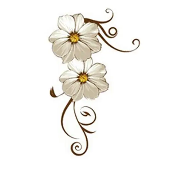 DIY Nail Art Stickers Flower Water Transfer Tips Decals Manicure Decoration