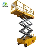 6m to 12m loading 1000kg mobile driven scissor sky lift platforms