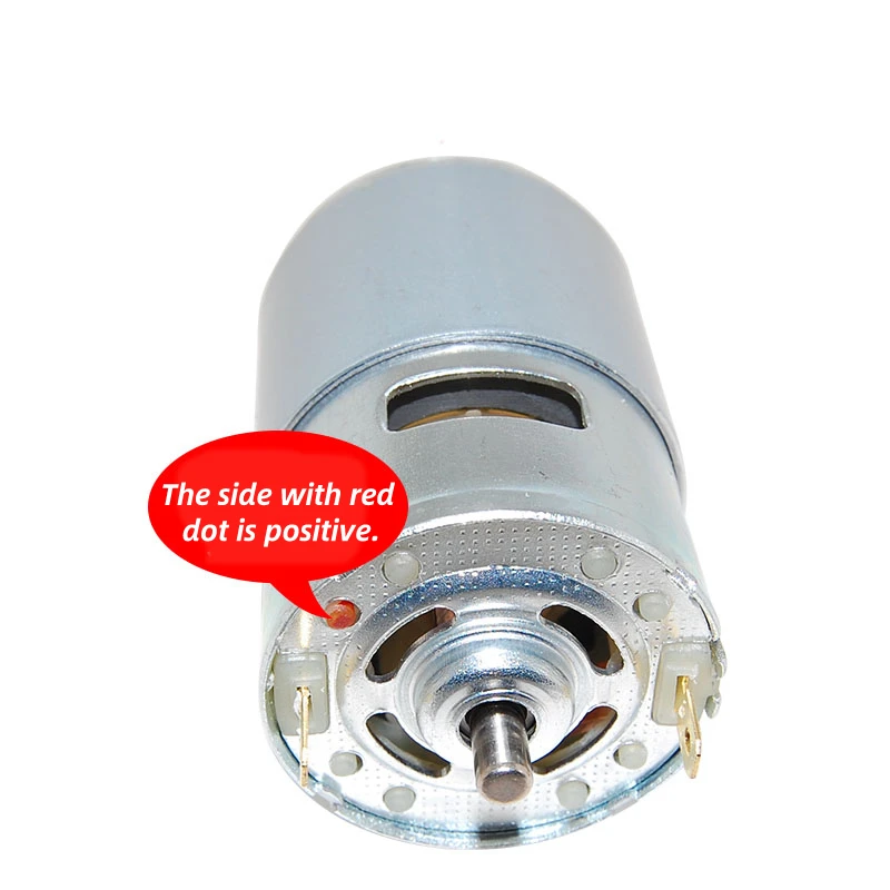 Циркулярная пила с двигателем 775 12 В/24 В постоянного тока высокая мощность сделай