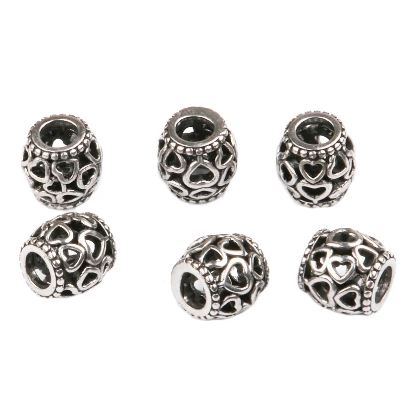 1 шт. браслет из нержавеющей стали в виде сердца | Украшения и аксессуары