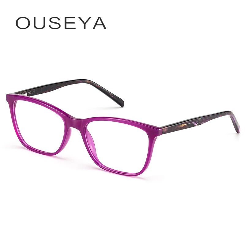 Женская оправа для очков TR90 оптическая прозрачная Модная брендовая дизайнерская