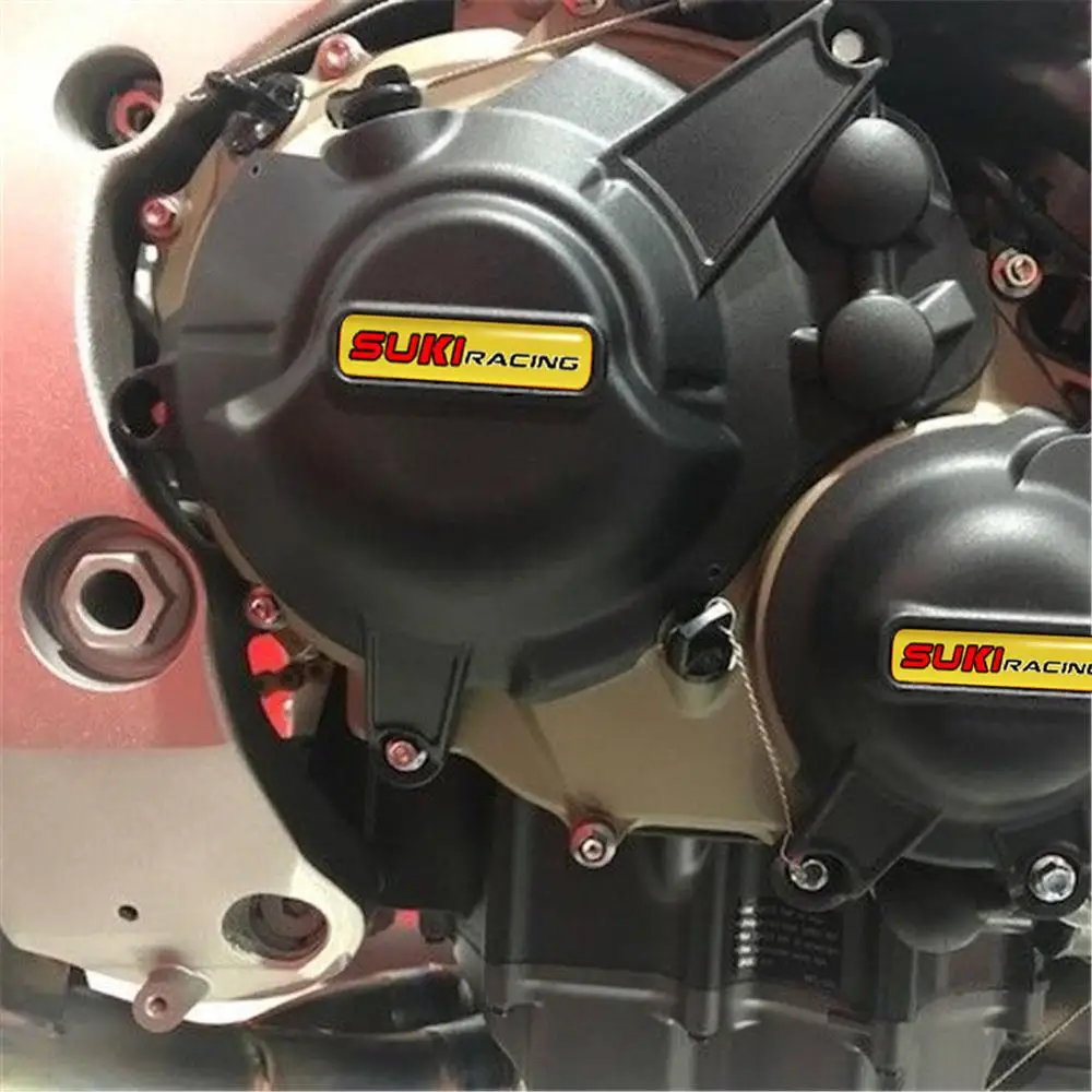 Для CBR1000RR 2017 2018 2019 Защитная крышка двигателя мотоцикла чехол Защита Черная