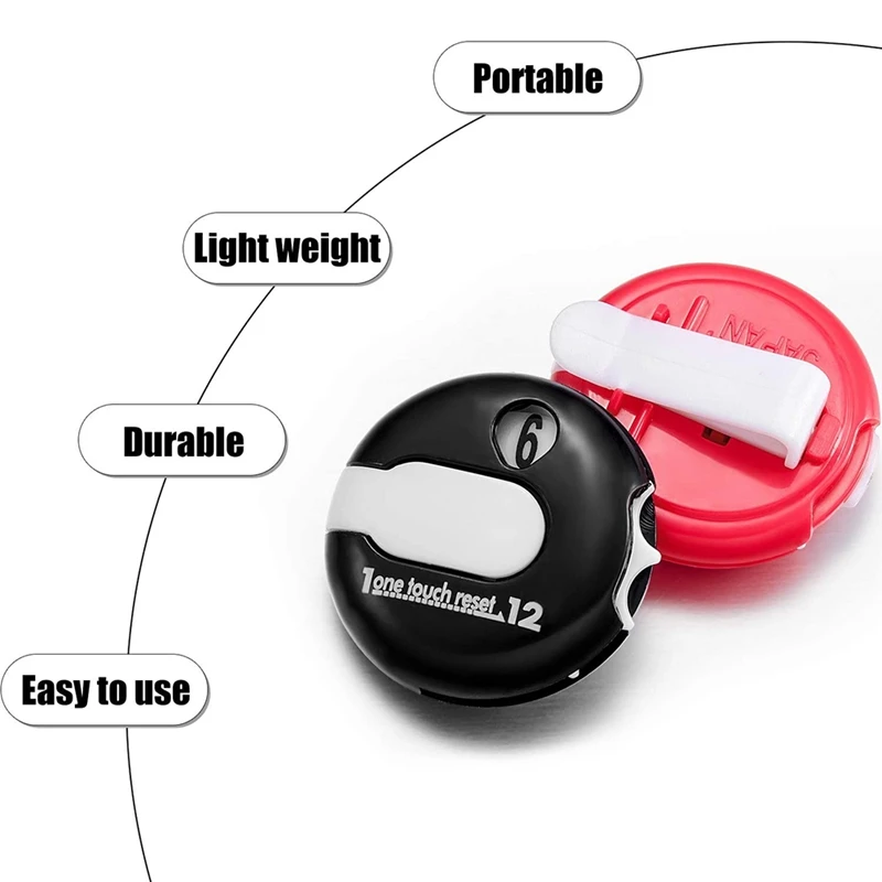 

Mini Golf Counter Golf Stroke Clicker Scorekeeper,Outdoor Golf Sports Accessories