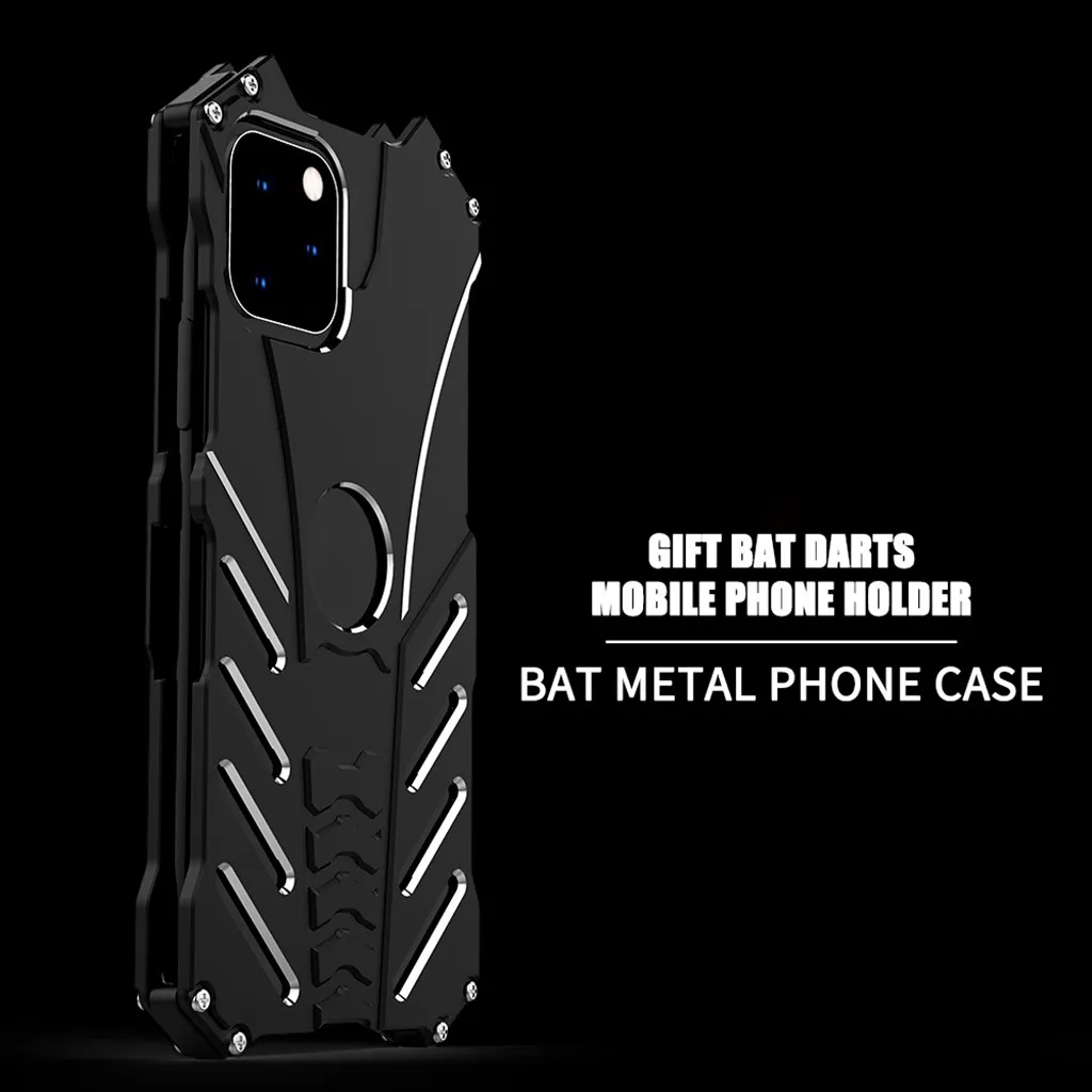 Case For Iphone 11/pro/pro Max Aerospace Aluminum Metal Armours Shell Phone Full Protective Cover | Мобильные телефоны и