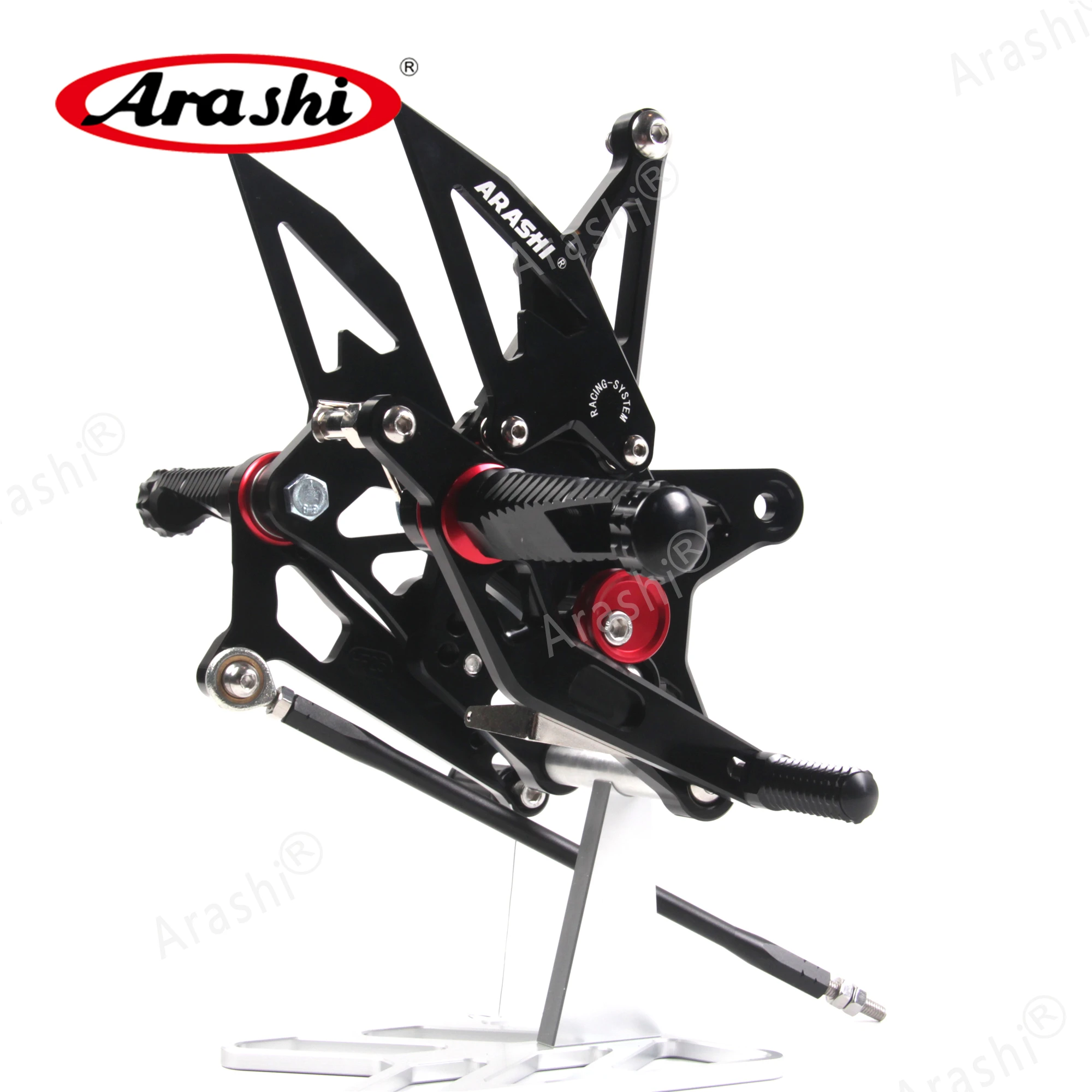 Араши для KAWASAKI NINJA ZX6R быстрой смены Rearset регулируемая подножка подножек ZX-6R ZX636 2015