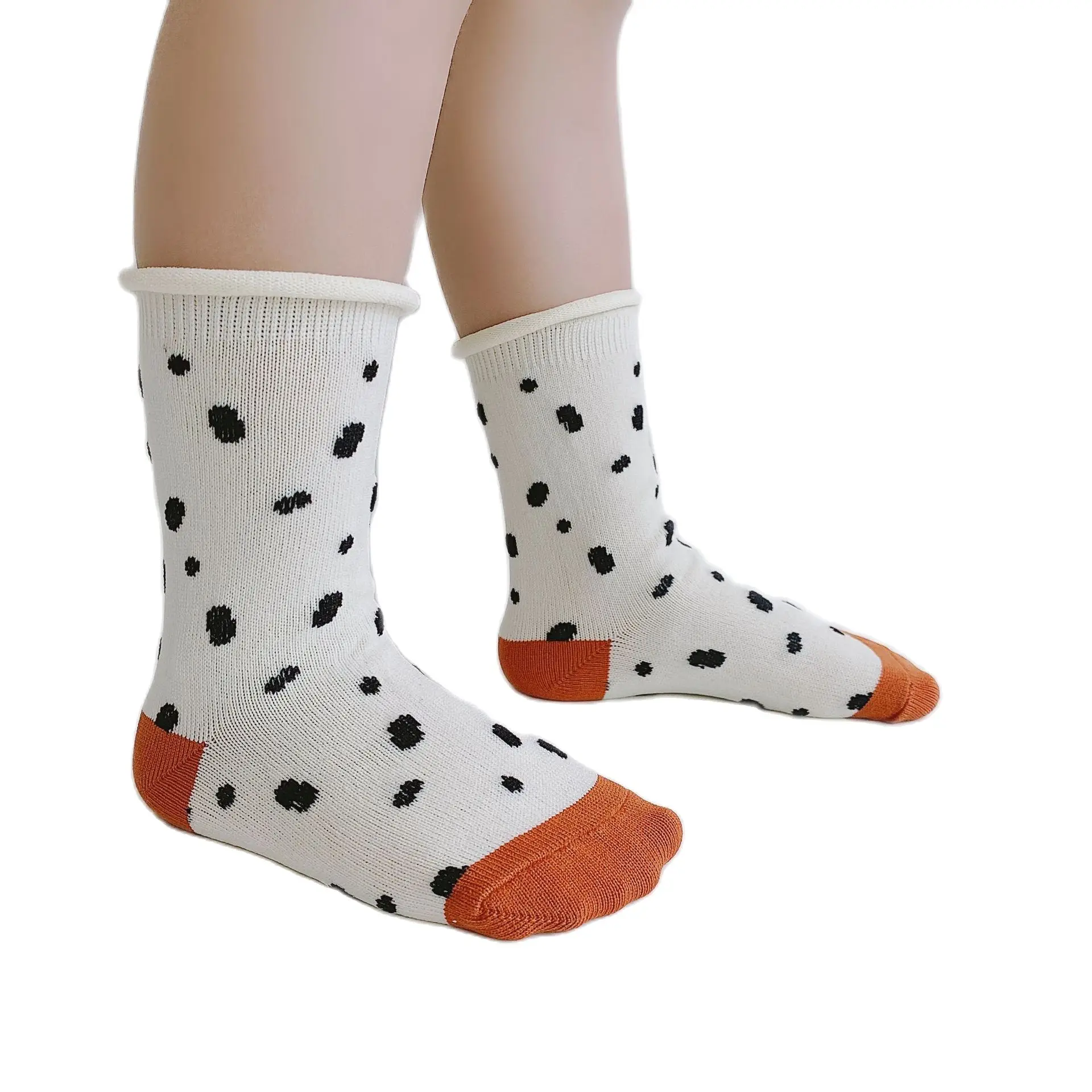 

4/6 пар детских носков в Корейском стиле летние модные однотонные детские носки до щиколотки в горошек милые носки с манжетами для маленьких ...