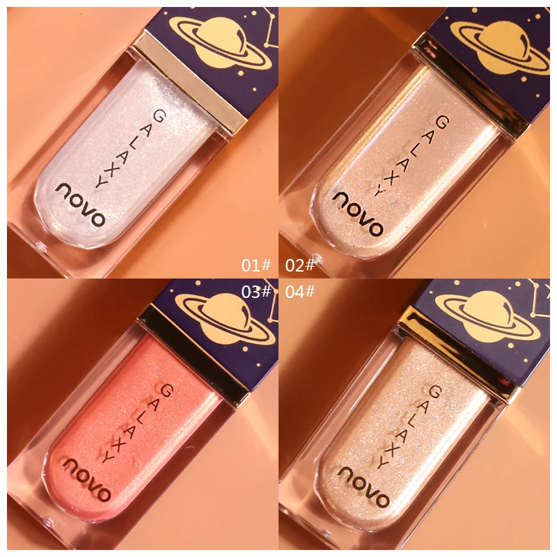 Shinny Galaxy Face Highlighters Liquid Makeup Glow Iluminador Maquiagem Diamond Body Eye Shimmer Shine Highlight | Красота и здоровье