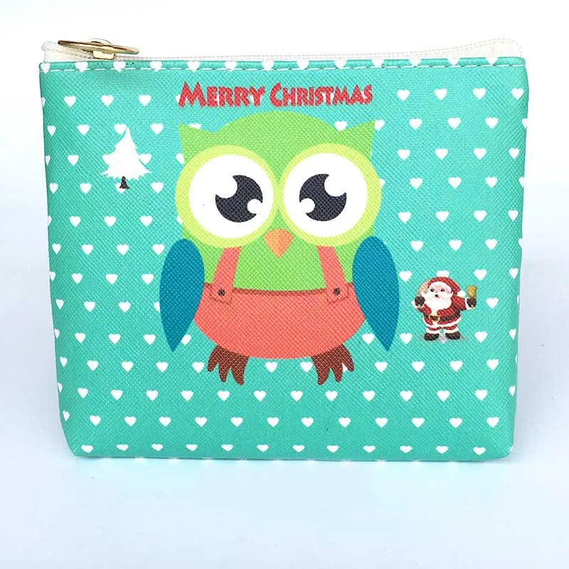 24 New Cute Flamingos Ethnic Style Grils Coin Purse Children PU Leather Zip Change Purse Women Wallet Animal Key Card Bag Kids Gift - Цвет: 24