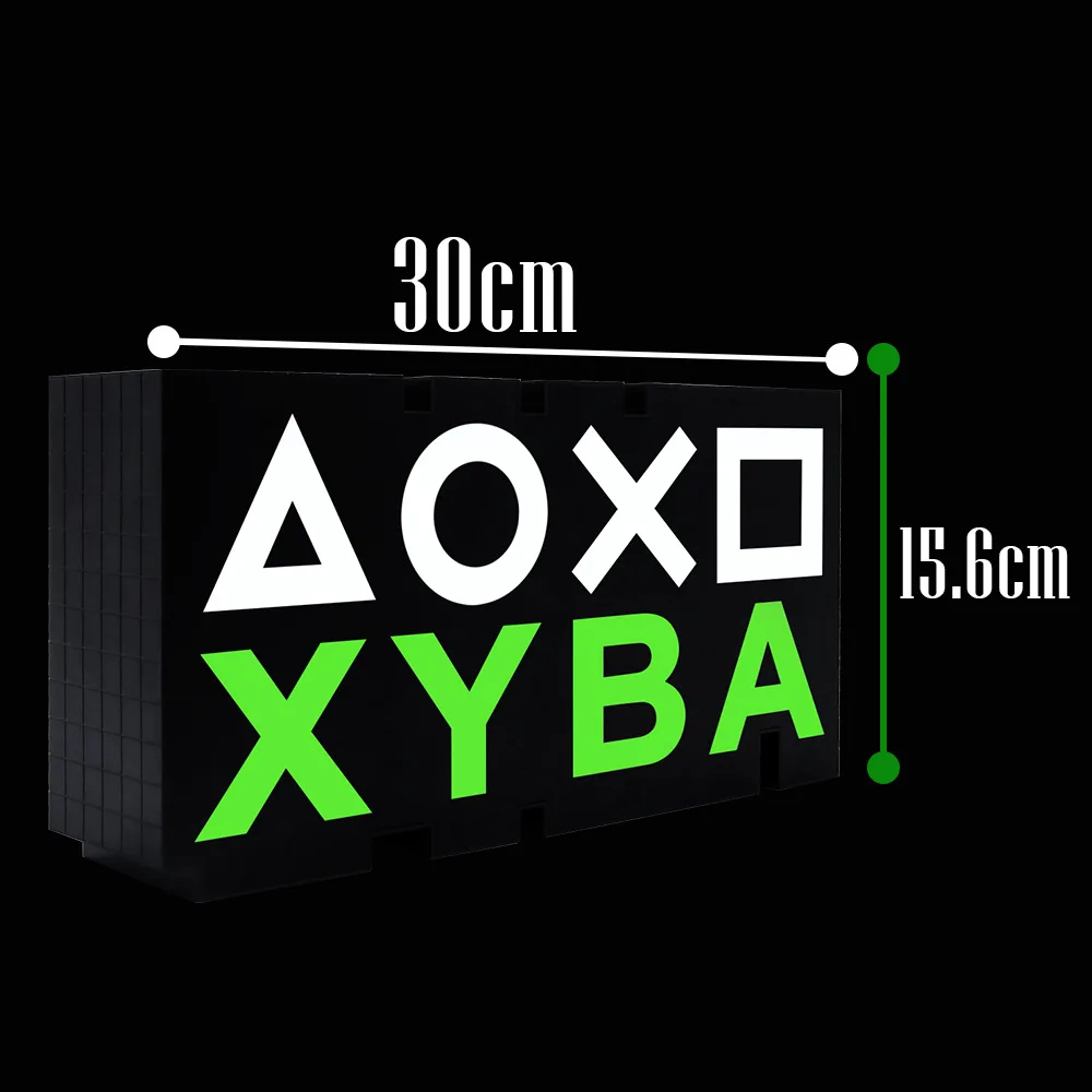 Для PS5 PS4 Xbox X знак Голосовое управление икона игры свет акриловая атмосфера