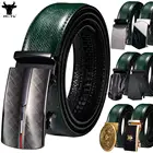 Ремень мужской из натуральной кожи, 50 видов, автоматический, пояс с пряжкой