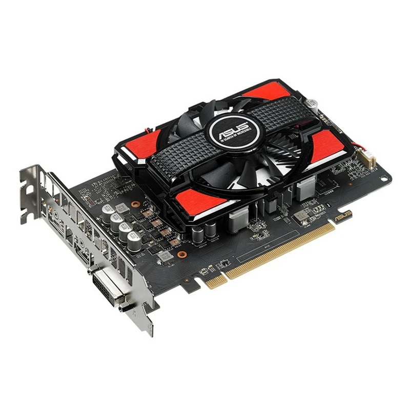 Оригинальная Видеокарта ASUS RX 550 4 Гб AMD Radeon RX550 4G графические карты GPU PUBG