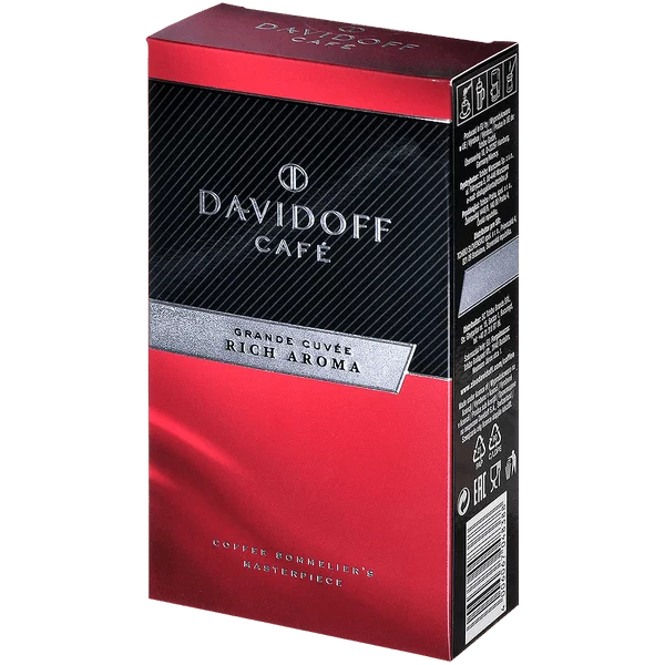 Davidoff Кофе молотый Rich Aroma 250г|Молотый кофе| |
