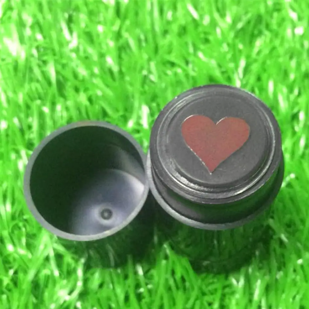 1 шт. пластик + Силиконовый мяч для гольфа штамп печать маркер подарок приз