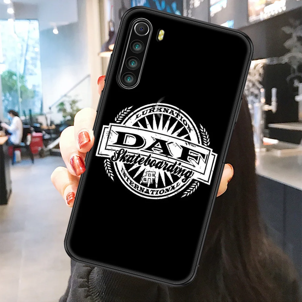 Чехол для телефона с логотипом DAF Truck Xiaomi Redmi Note 7 7A 8 8T 9 9A 9S 10 K30 Pro ультраматовый